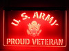 LED, Neon, Sign, light, lighted sign, custom, 
Proud, Army, Veteran