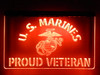 LED, Neon, Sign, light, lighted sign, custom, 
Proud, Marine, Veteran