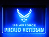 LED, Neon, Sign, light, lighted sign, custom, 
Proud, Air Force, Veteran