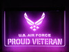 LED, Neon, Sign, light, lighted sign, custom, 
Proud, Air Force, Veteran