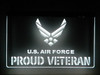 LED, Neon, Sign, light, lighted sign, custom, 
Proud, Air Force, Veteran