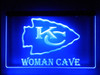 LED, Neon, Sign, light, lighted sign, custom, 
KC, Chiefs, Woman, Cave,  Kansas City, champion, super bowl, 57