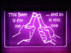 LED, Neon, Sign, light, lighted sign, custom, 
beer, bud, Budweiser, funny