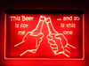 LED, Neon, Sign, light, lighted sign, custom, 
beer, bud, Budweiser, funny