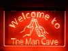 LED, Neon, Sign, light, lighted sign, custom, 
Welcome, Man Cave