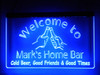 LED, Neon, Sign, light, lighted sign, custom, 
Welcome, Man Cave, home, bar, personalized