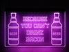 LED, Neon, Sign, light, lighted sign, custom, 
Beer, Because You Can't Drink, Bacon, funny