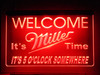 LED, Neon, Sign, light, lighted sign, custom, mgd, miller, beer, 5 O'clock Somewhere