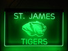 St. James, Tigers, led, neon, sign, Missouri, light
