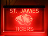 St. James, Tigers, led, neon, sign, Missouri, light