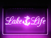 LED, Neon, Sign, light, lighted sign, custom, 
lake, like, house, cabin,