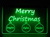 LED, Neon, Sign, light, lighted sign, custom, personalized, Christmas, ornaments