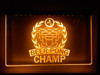 Beer, pong, led, neon, sign, champ, champion, light