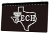 Texas Tech, led, neon, sign