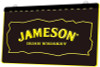Jameson, Irish Whiskey, led, neon, sign