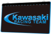 Kawasaki, Kawasaki Racing, led, neon, sign