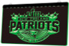 Patriots, Super Bowl 53, Acrylic, LED, Sign, neon