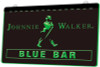 Johnnie Walker, Blue Bar, Acrylic, LED, Sign, neon