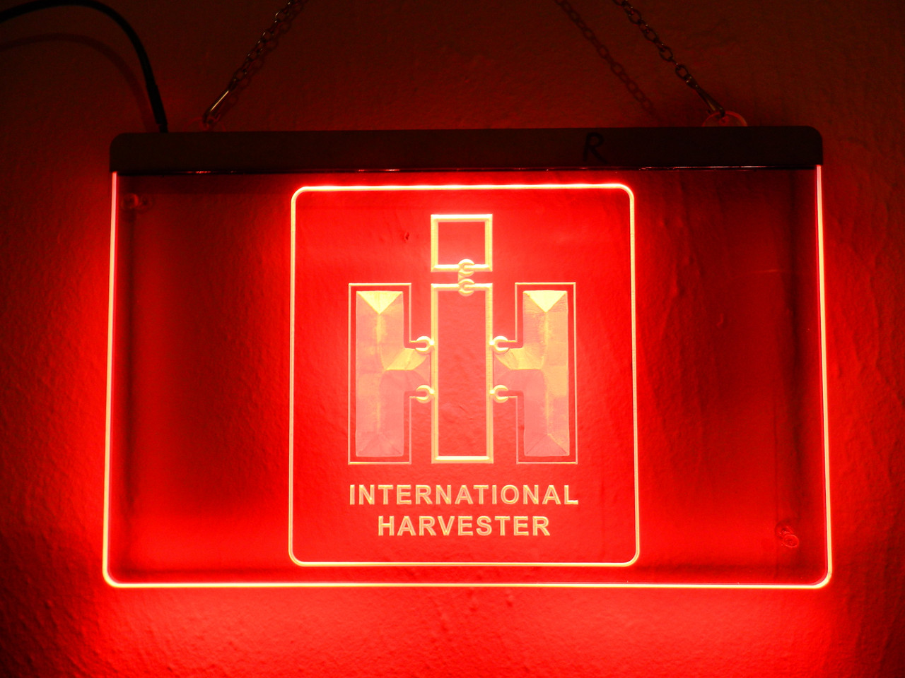 CASE IH International Harvester Tractors Backlit LED Sign