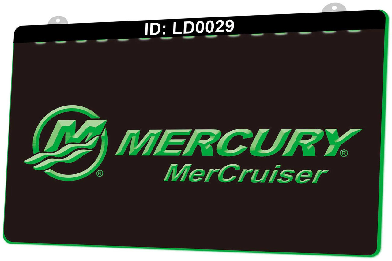 Mercury MerCruiser Acrylic LED Sign