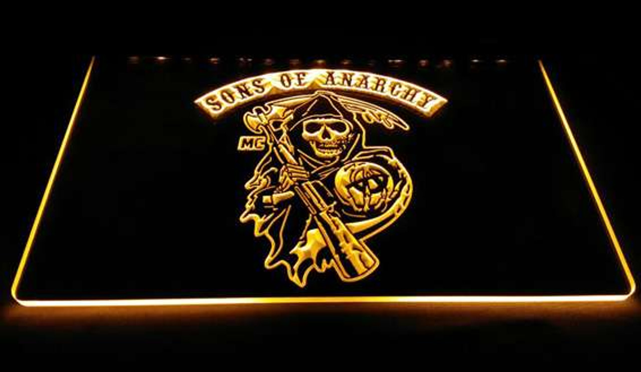 Sons of Anarchy Acrylic LED Sign