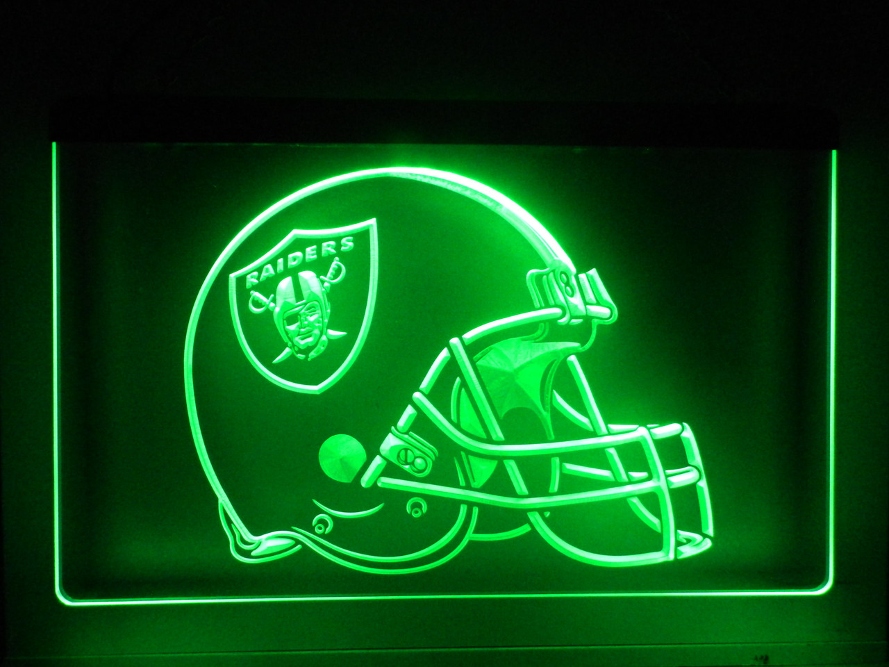 Las Vegas Raiders Neon 3-Color LED Sign