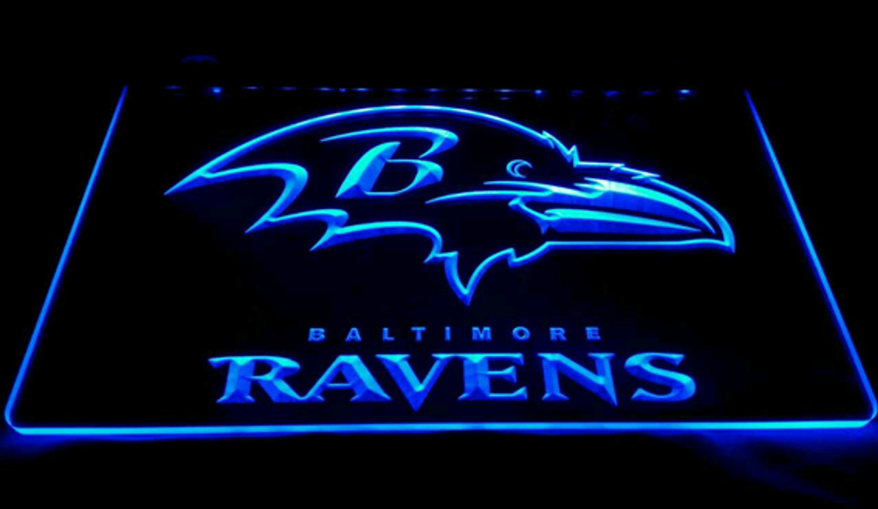 Baltimore　Sign　Acrylic　Ravens　Sign　LED