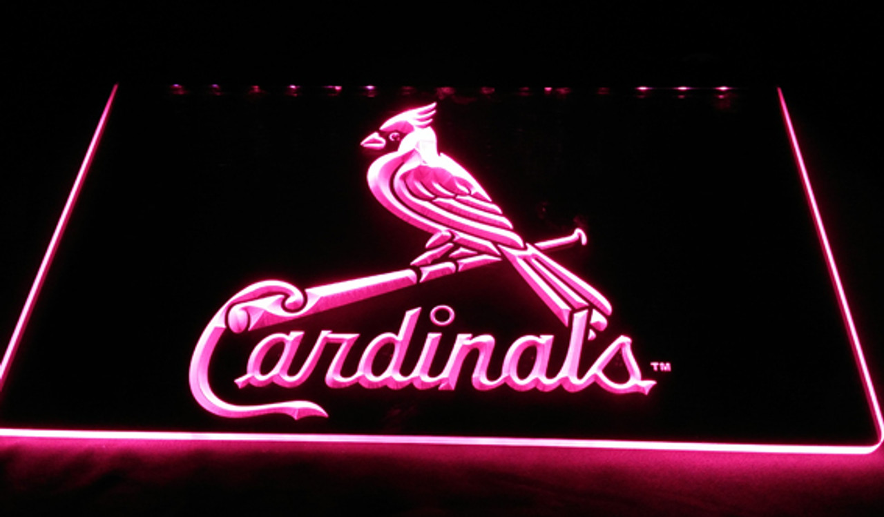 St. Louis Cardinals LED Neon Sign  Led neon signs, Neon signs, Pub signs