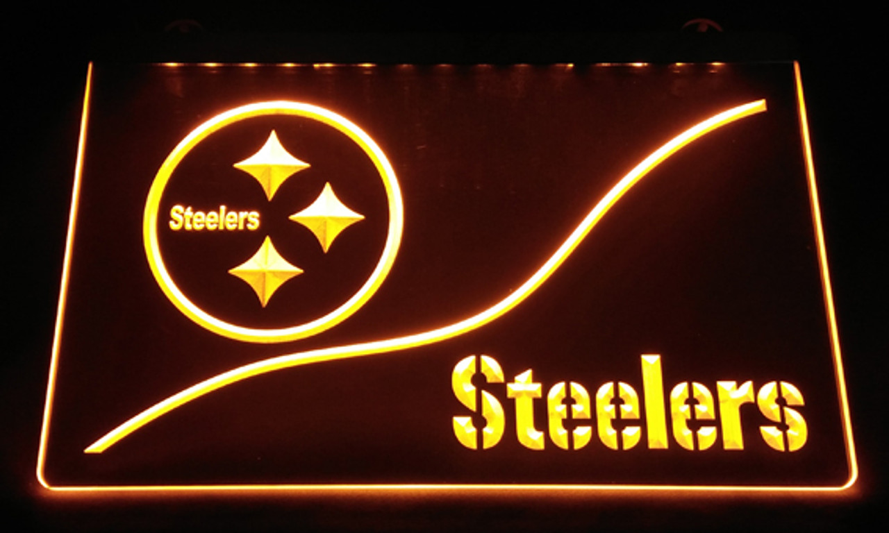 Pittsburgh Steelers Acrylic LED Sign (D)