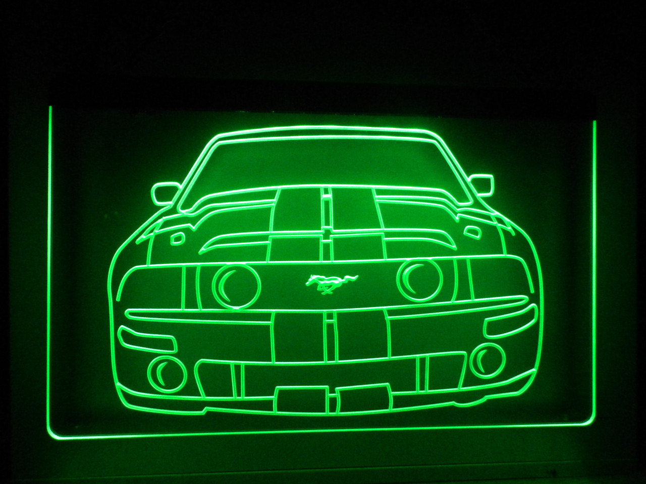 Ford Mustang Acrylic LED Sign (A)