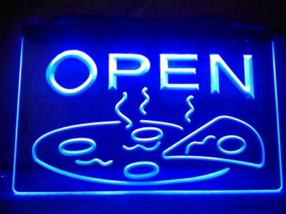 Pizza Open LED Sign