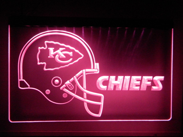 LED, Neon, Sign, light, lighted sign, custom, Kansas City, Chiefs, KC