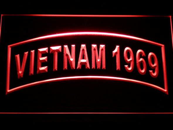 Vietnam, 1969, LED, Sign, light, lighted, neon