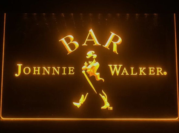 johnnie, walker, led, neon, sign, light