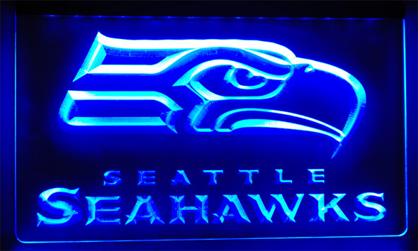 seattle, seahawks, led, neon, sign