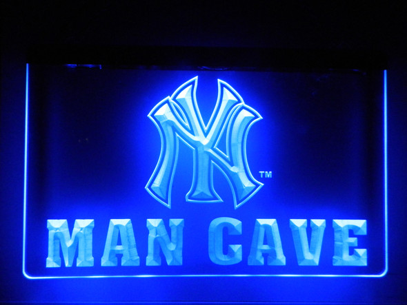 New York, Yankees, Man Cave, Acrylic, LED, Sign, neon