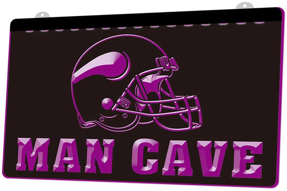 Vikings, Man Cave, Acrylic, LED, Sign, neon, light, lighted