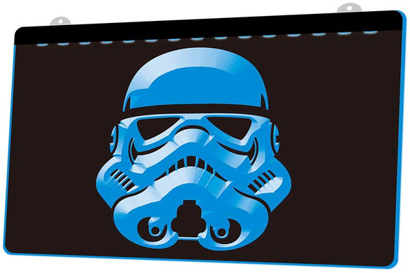 Star Wars Storm Trooper Acrylic LED Sign
