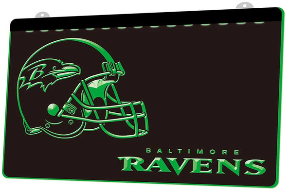 Baltimore, Ravens, led, neon, sign, light