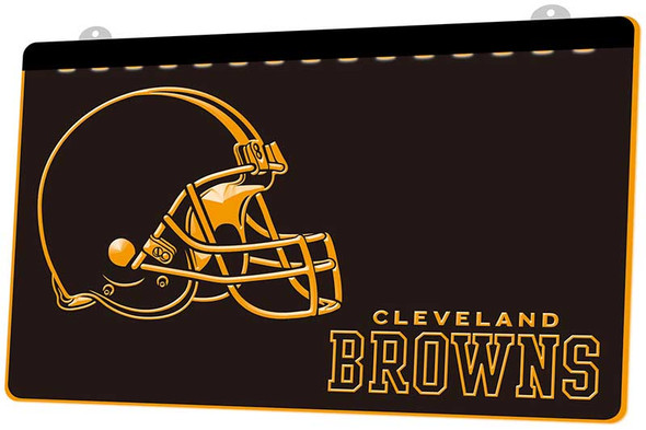 Cleveland Browns Acrylic LED Sign