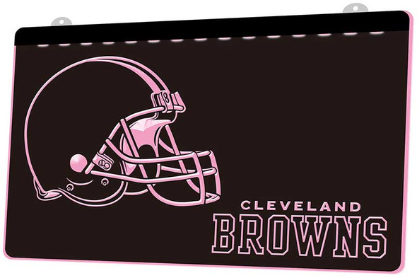 Cleveland, Browns, led, neon, light, sign