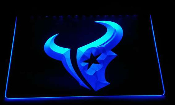 Houston, Texans, led, neon, sign