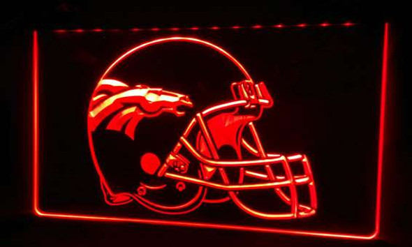 denver, broncos, led, neon, sign