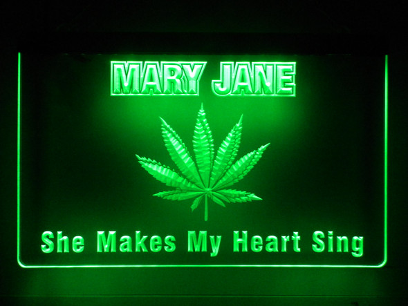 weed, marijuana, organic, cbd, cannabis, led, neon, sign, light