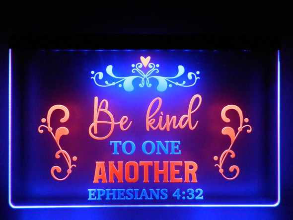 LED, Neon, Sign, light, lighted sign, Ephesians, 4:32