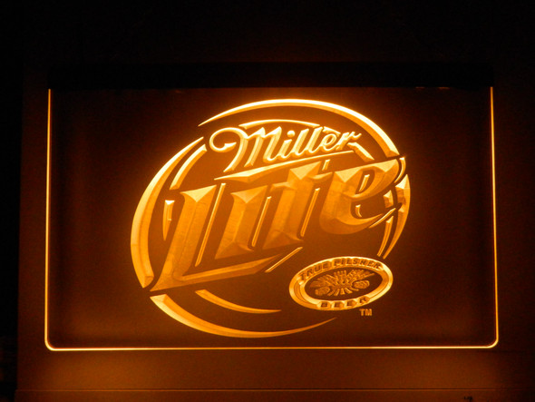 LED, Neon, Sign, light, lighted sign, custom, miller, miller lite