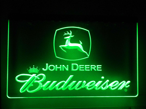 John Deere, deere, led, neon, sign, light, lighted sign