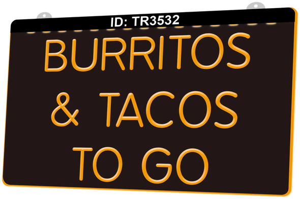 LED, Neon, Sign, light, lighted sign, custom, mexican food, taco, tacos, burrito