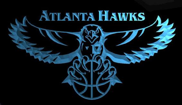 Atlanta, Hawks, LED, Neon, Sign