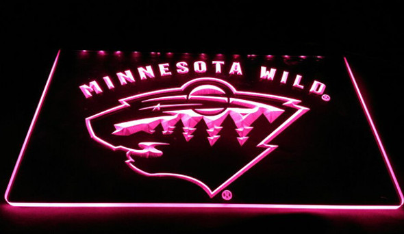 Minnesota, Wild, led, neon, sign